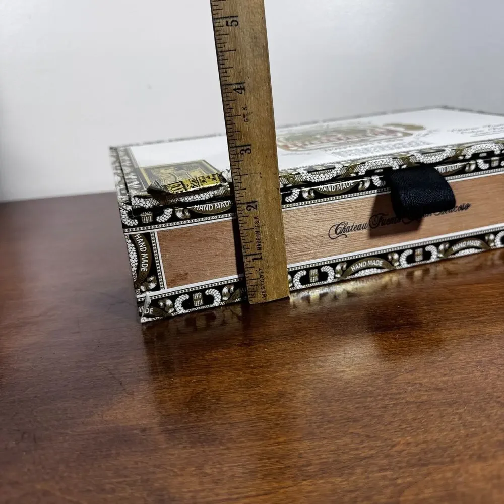 Arturo Fuente Chateau Fuente Belicoso Empty Cigar Box 11